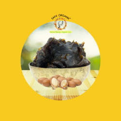 Safa' Organix Moroccan Black Soap with Argan Oil (100g)