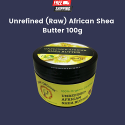 Shea Butter 100% PURE ORGANIC RAW UNREFINED .PREMIUM GRADE by Safa' Organix (100g)