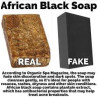 ( Free SoapBox ) African Black Soap - Authentic Organic - Imported from Ghana